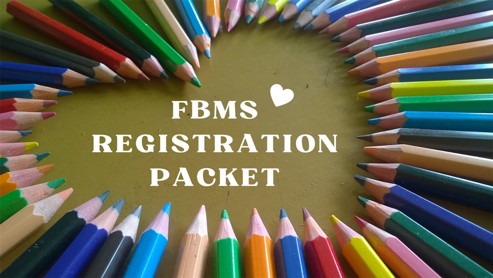  FBMS Registration Packet